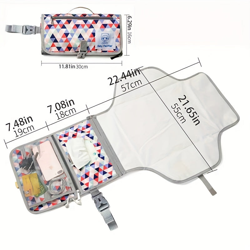 Waterproof Diaper Changing Pad Mommy Bag