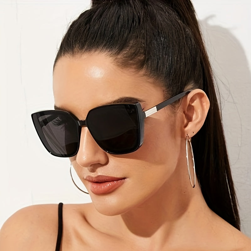 Vintage Square Cat Eye Sunglasses UV400