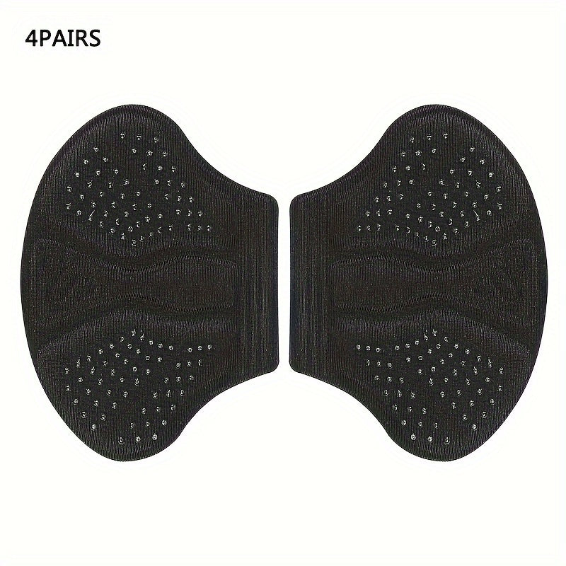 4 Pairs Sports Shoes Heel Pads Anti-wear Self-adhesive Anti-slip