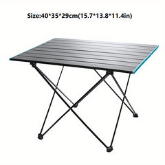 Portable Camping Table Ultralight Aluminum Folding Table for Outdoor Activities
