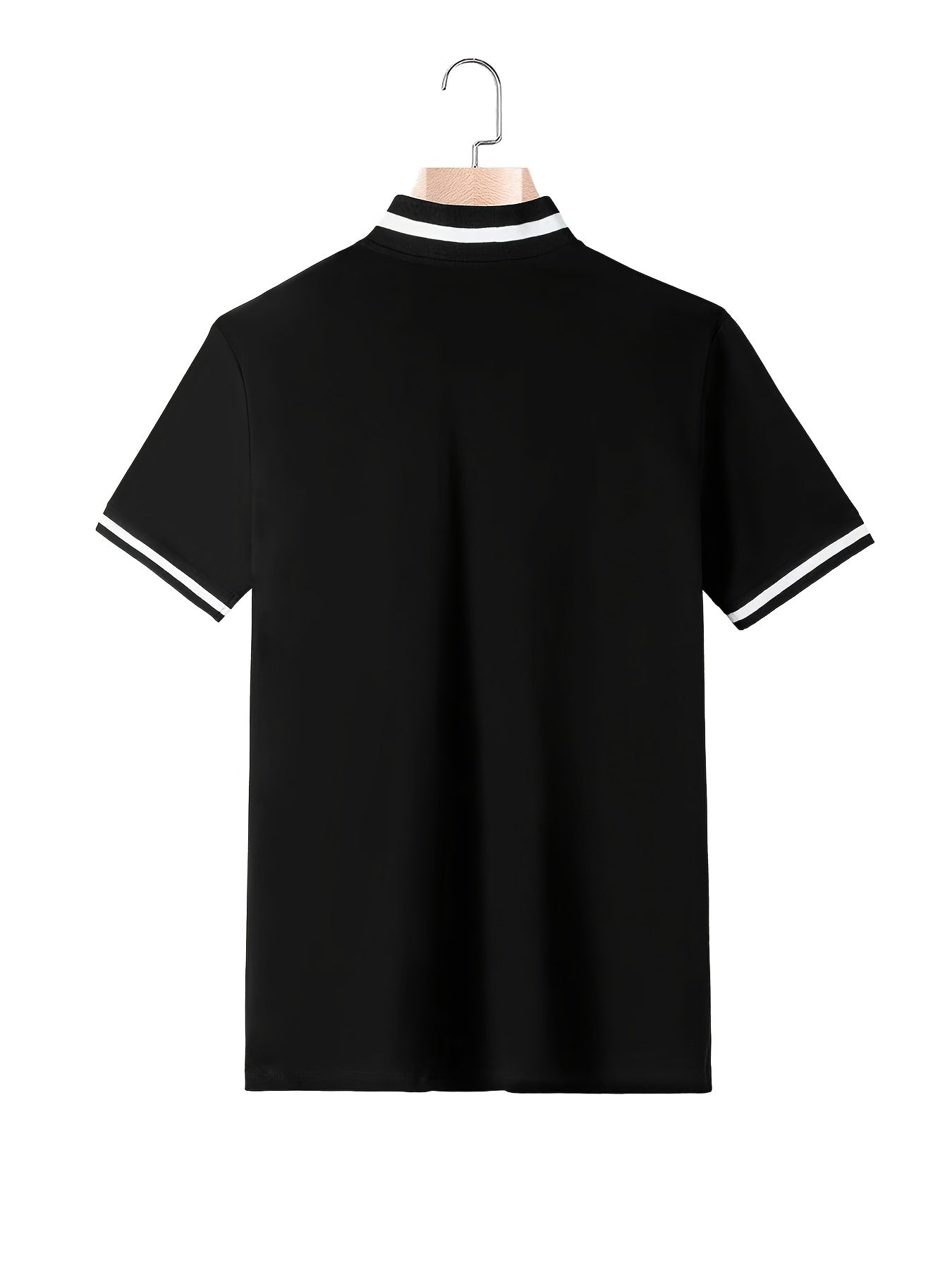 Men's Punk Skull Graphic Shirt Casual Button Up Polo Shirt for Summer