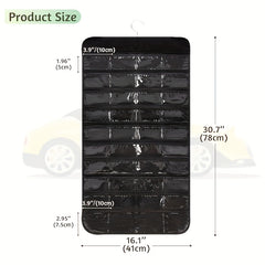 1:64 Scale Car Model Hanging Bag - Dust Proof Organizer & Display Rack