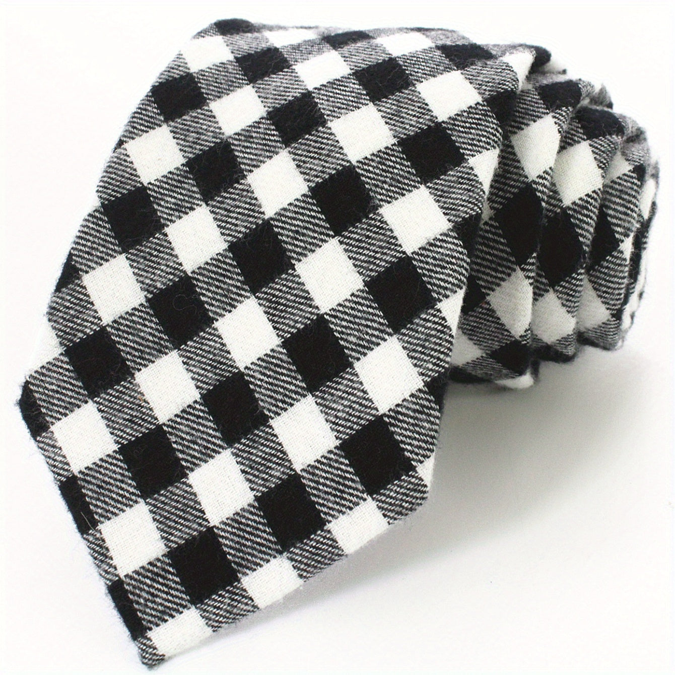 Men's Plaid Business Casual Tie Daily Working Accessories