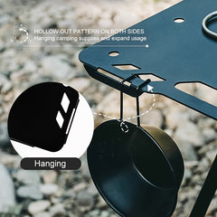 Portable Camping Table with Adjustable Legs