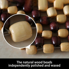 Car Wooden Bead Seat Cushion Universal Auto Seat Cover