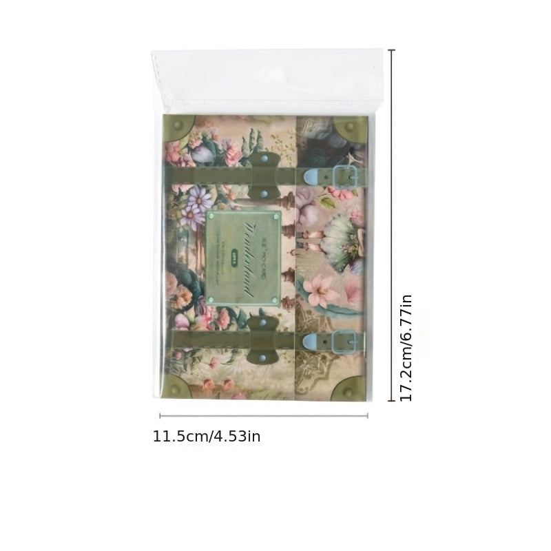 60pcs Retro Box Message Notepad Journal Collage Paper Dreams & Fantasy Series