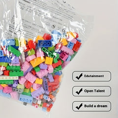Classic Building Blocks Set Compatible with All Brands Creative Bulk Building Bl