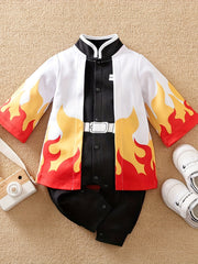 Baby Anime Costume Romper Thanksgiving Onesie Christmas Jumpsuit
