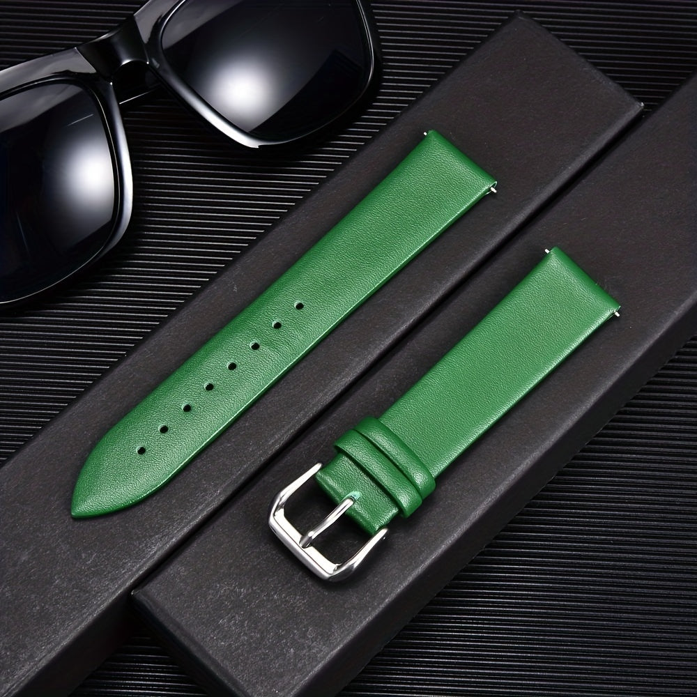 Calfskin Leather Watch Strap 16mm 18mm 20mm 22mm Bracelet Men Ladies