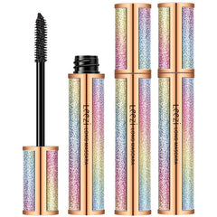 Waterproof 4D Fiber Mascara Long Lasting Smudge Proof Natural Thickening