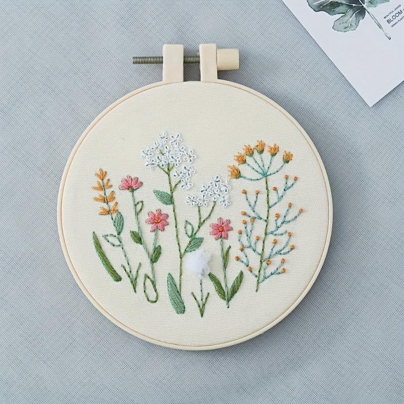 Embroidery Starter Kit for Beginners - Cross Stitch Kits for Adults