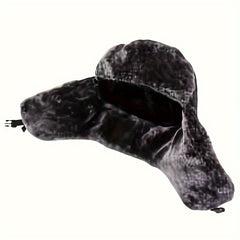 Winter Trapper Hat With Face Cover Windproof Warm Hat