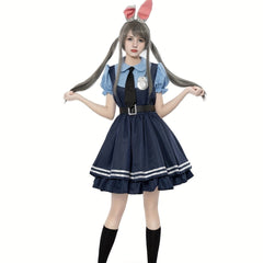 Sexy Bunny Cosplay Costume & Rabbit Ears Hairband