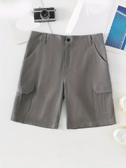 Men's Cargo Shorts with Pockets for Summer Wear