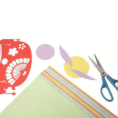 35 Sheets Colorful Card Origami Paper 7 Colors Graffiti Printing Copy Paper