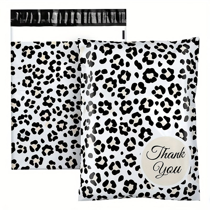 Thickened Printed Bags 25.4x33.02 Cm No Padded Envelopes Leopard Printed