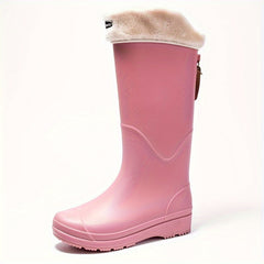 Warm Rain Shoes Camping Rain Boots Outdoor Waterproof Water Shoes