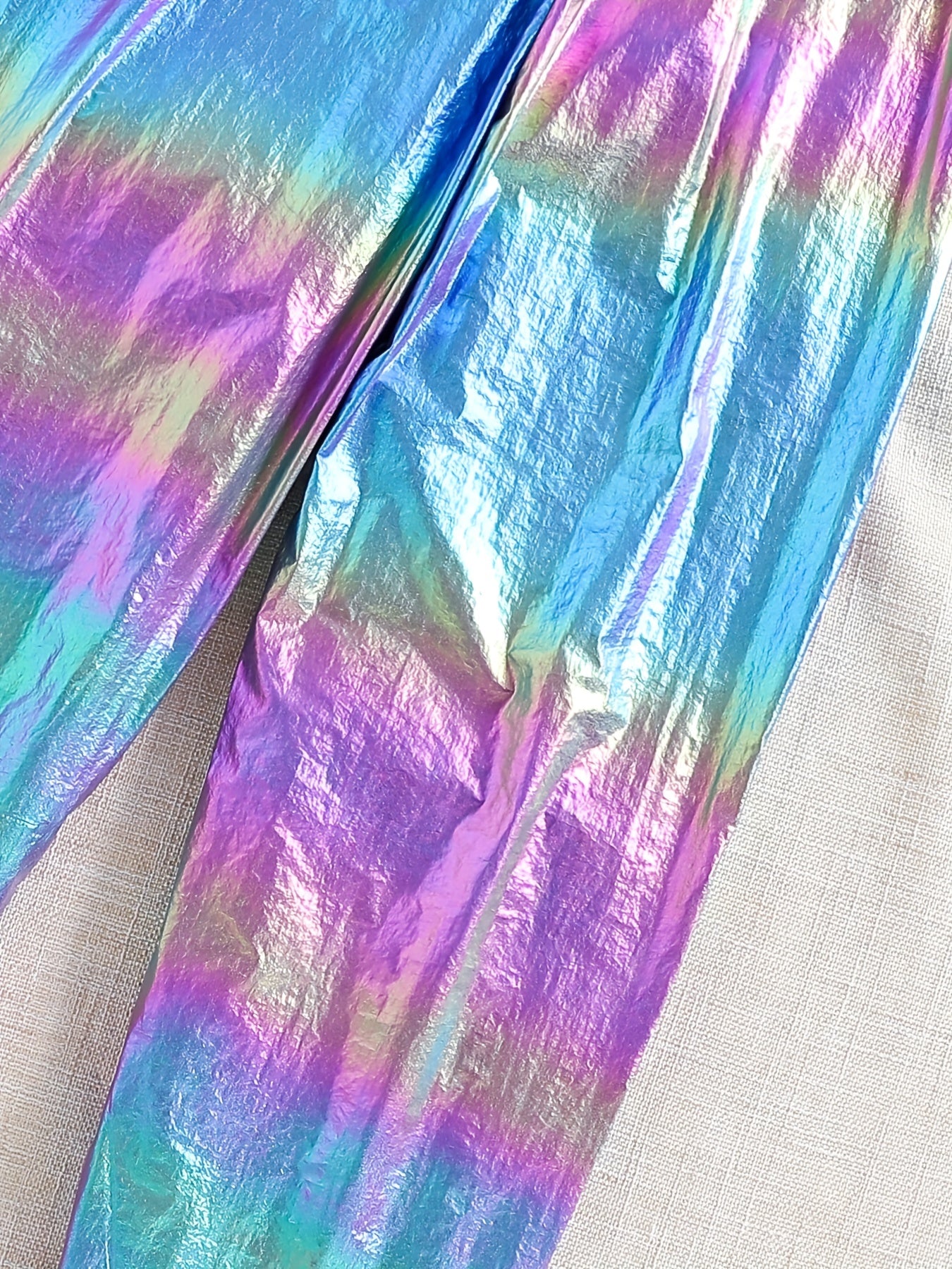Girls' Rainbow Elastic Waist Party Pants Trousers Outfit