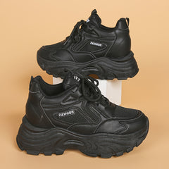 Women's Mesh Breathable Chunky Sneakers Non slip Sports Shoes