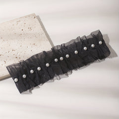 Pearl Lace Leg Band Elastic Leg Strap Bridal Wedding