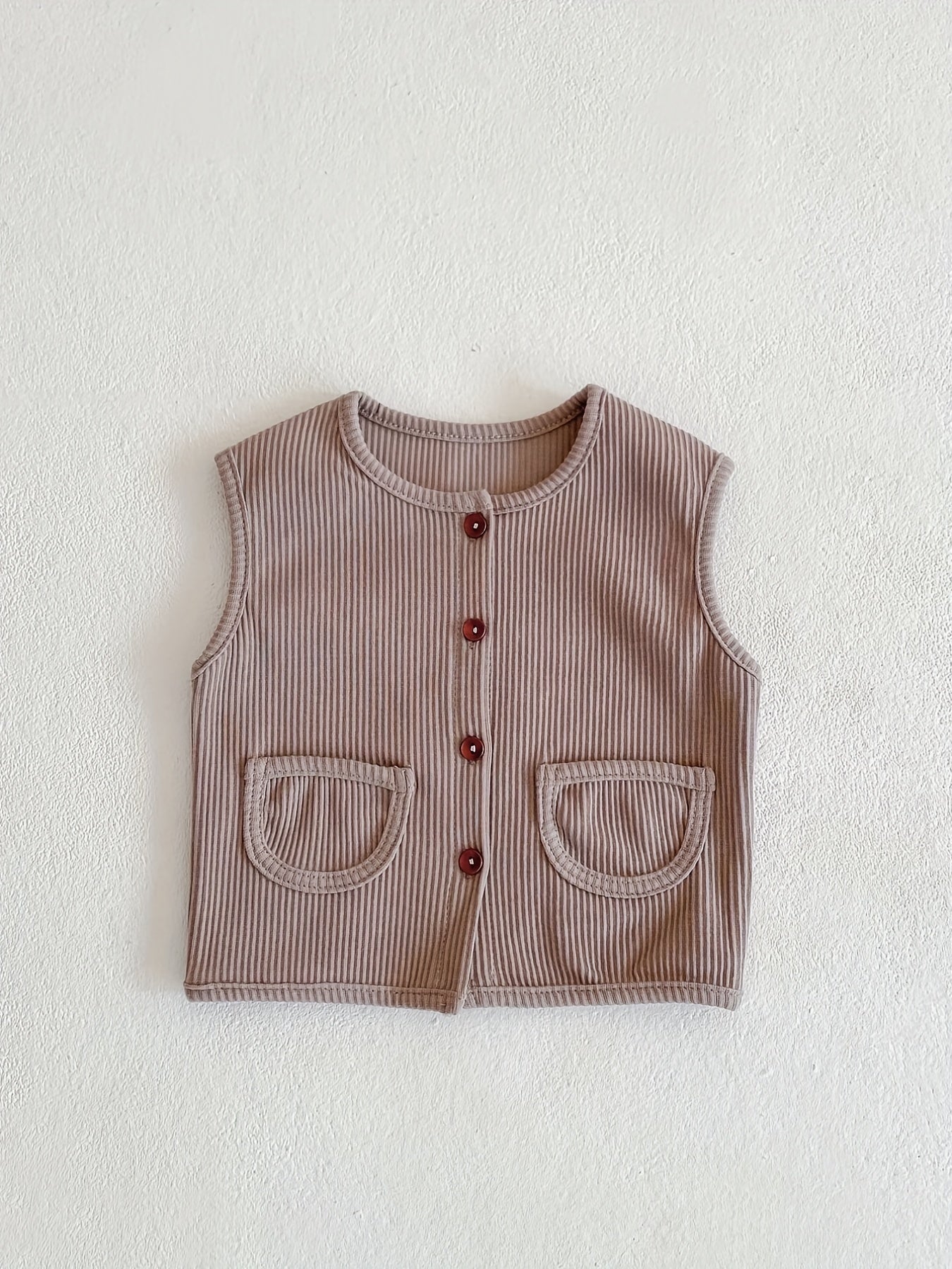 Toddler Knit Sweater Vest Sleeveless Cardigan Top
