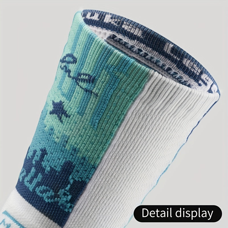 Long Tube Basketball Socks Breathable Thick Anti-shock Towel Bottom Sports Socks