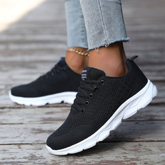 Breathable Low Top Sneakers Running Shoes Women's Footwear