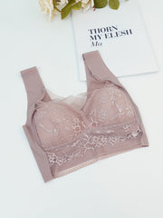 Lace Wireless Bra Breathable Full Coverage Women's Lingerie