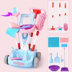 Kids Housekeeping Cart Cleaning Toy Set - Gift for Kids & Toddlers