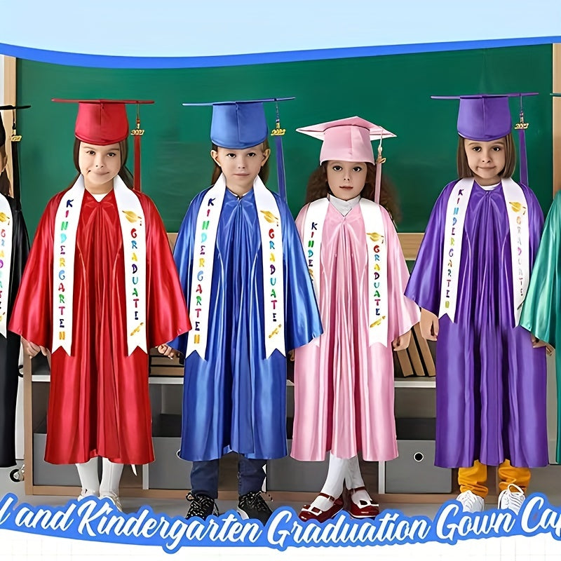 Graduation Kids Ribbon Etiquette Belt Preschool Kindergarten
