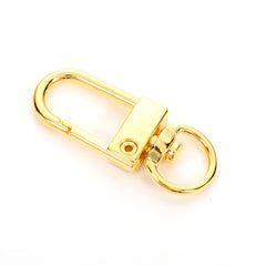 10pcs 12x33mm Metal Dog Clasp Hooks for Keychain DIY Jewelry Findings