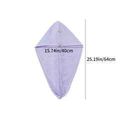 Thickened Soft Hair Drying Cap Quick-drying Towel for Women