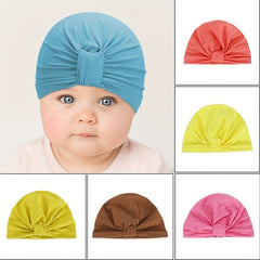 Baby Hat Spring Summer High Elasticity Breathable Multicolor Turban Hat