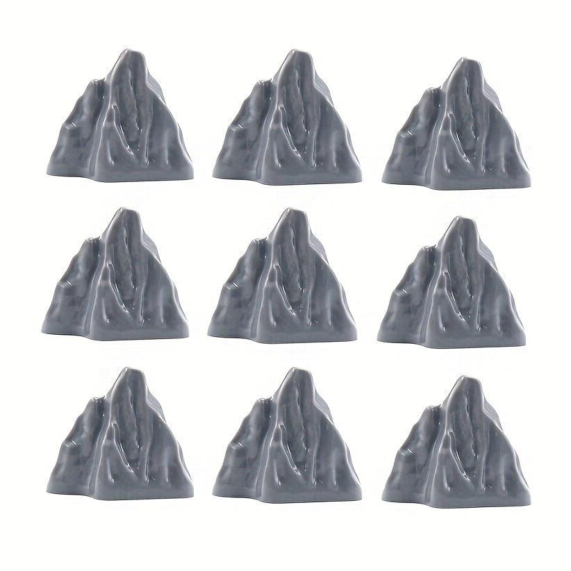 9pcs Forest Rockery Accessories for Scene Building