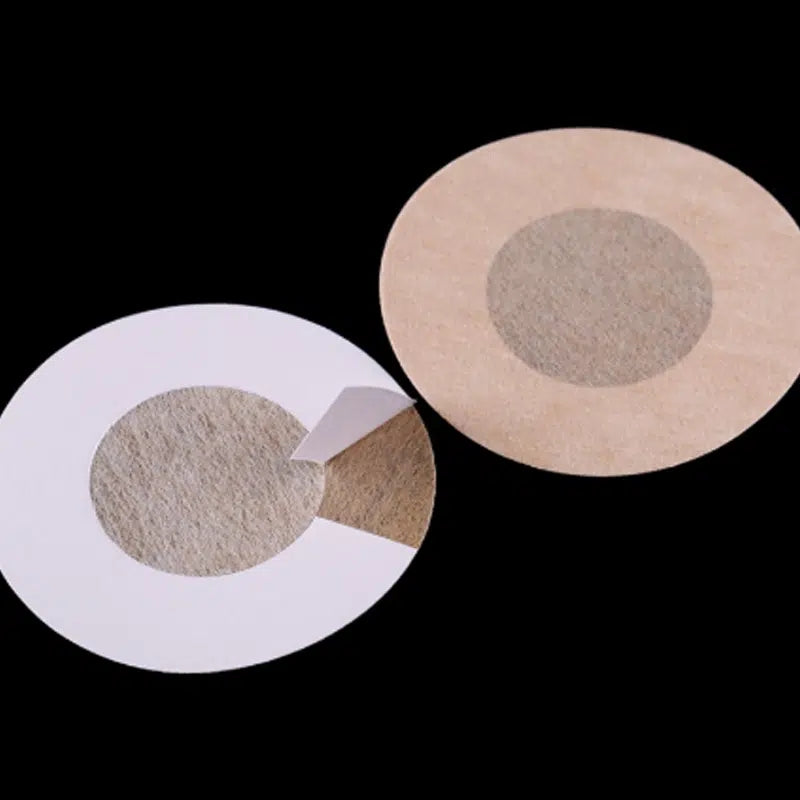 5 Pairs Chest Round Shape Reusable Adhesive Bra Breast Patch