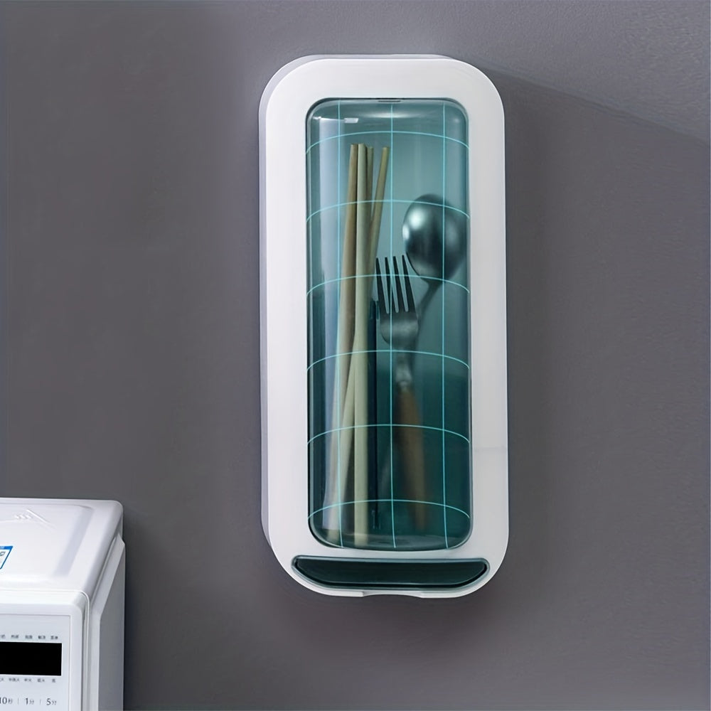 Rotating Chopstick Cage Spoon Storage Wall-mounted Rack
