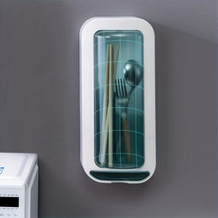 Rotating Chopstick Cage Spoon Storage Wall-mounted Rack