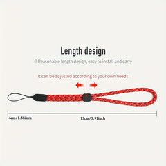 3pcs Adjustable Wrist Straps For Phones Cameras Key Chains