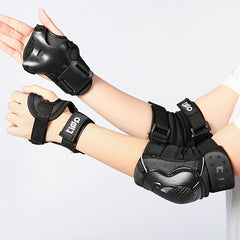 6pcs Roller Skating Protective Gear Set For Kids & Adults