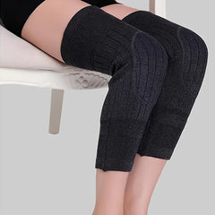 2pcs Winter Thickened Warm Knee Pads Wool Leg Sleeves Joint Protection