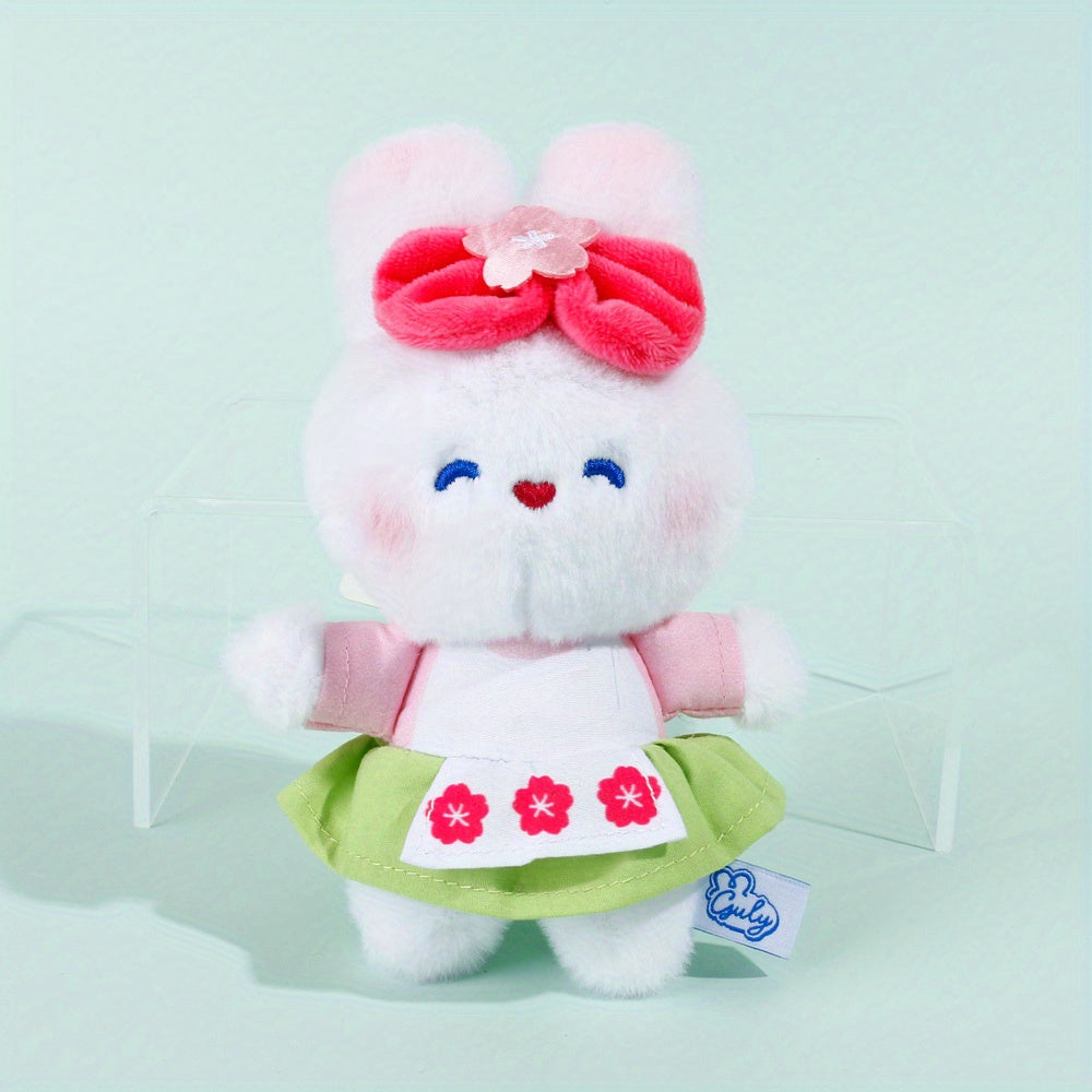 Rabbit Doll Pendant Plush Toy Keychain Christmas Gift