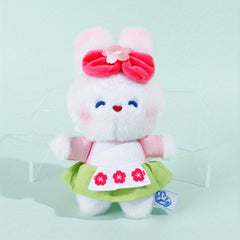Rabbit Doll Pendant Plush Toy Keychain Christmas Gift