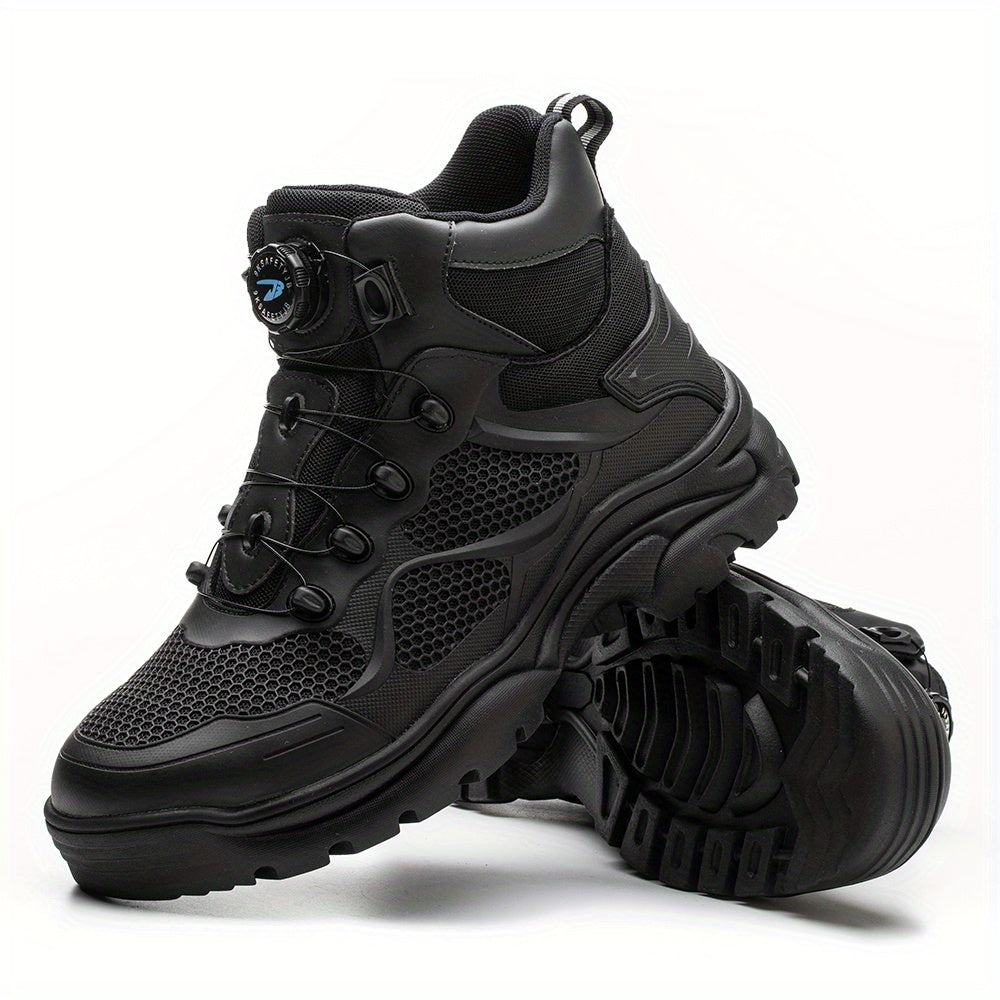 Rotary Buckle Safety Shoes Puncture Proof Work Shoes