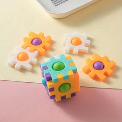 25pcs 3D Pop Bubble Fidget Toys Set Multicolor