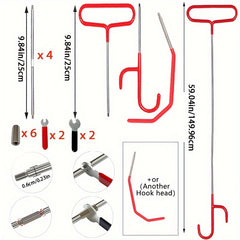 20pcs Car Repair Tool Roadside Emergency Airbag Supplies Air Wedge Pump