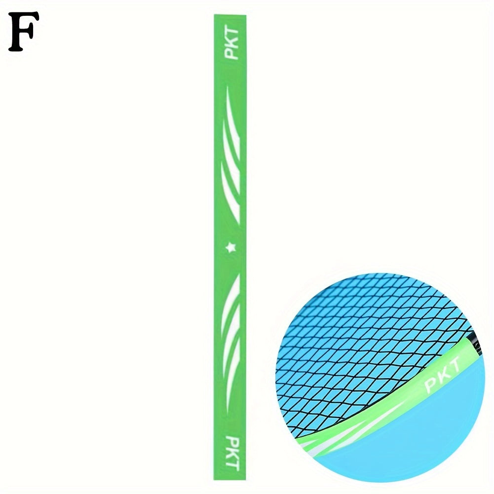 6pcs Badminton Racket Head Protector Scratch/Wear Resistant Frame Tape
