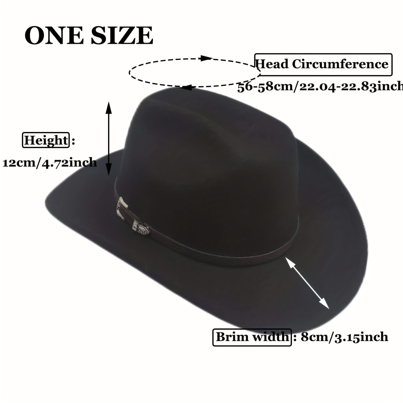 Versatile Wide Brim Fedora Hat for Party