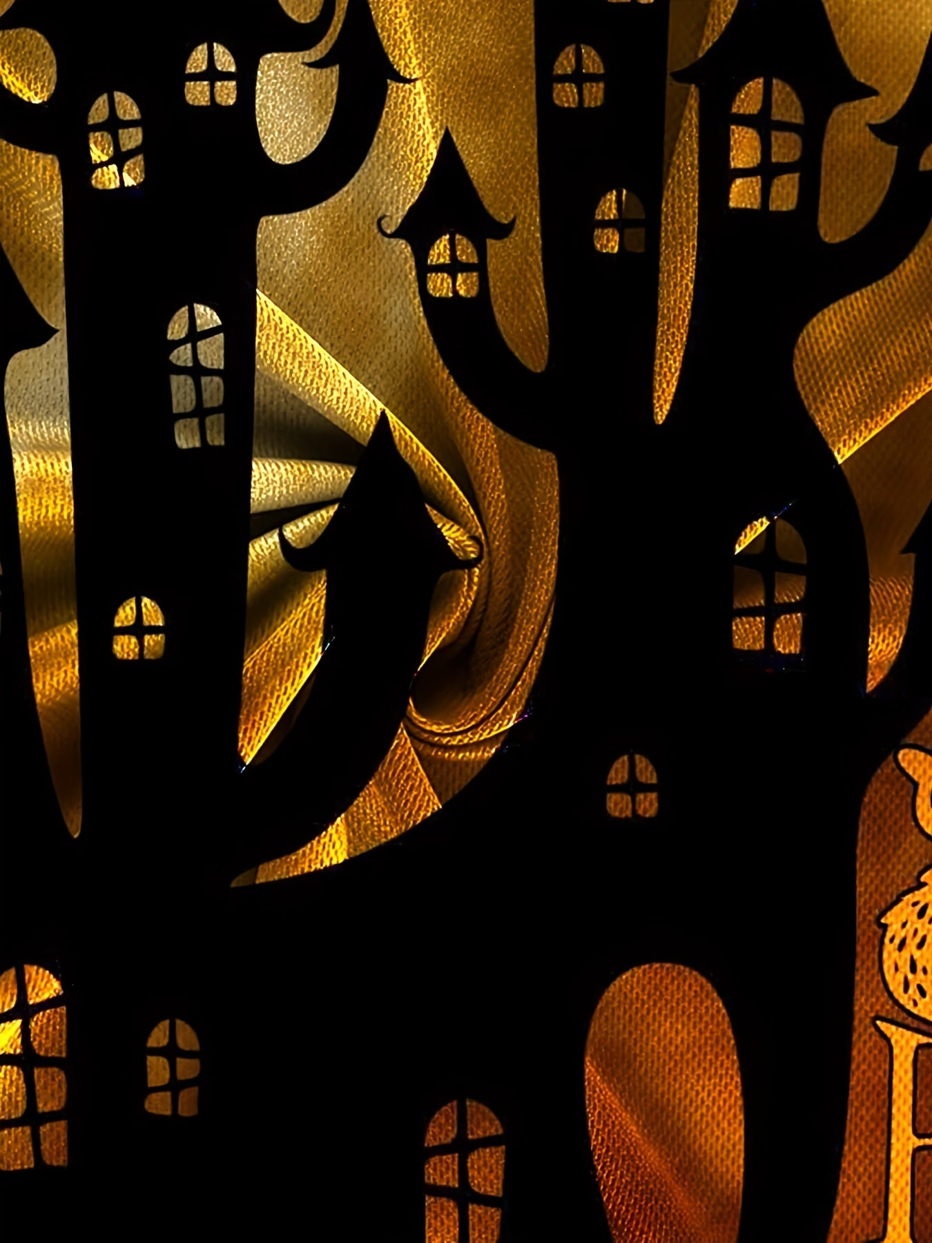 Men's Halloween Castle Graphic T shirt Active 3D Print Tee