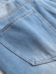 Men's Distressed Jeans Casual Street Style Denim Pants