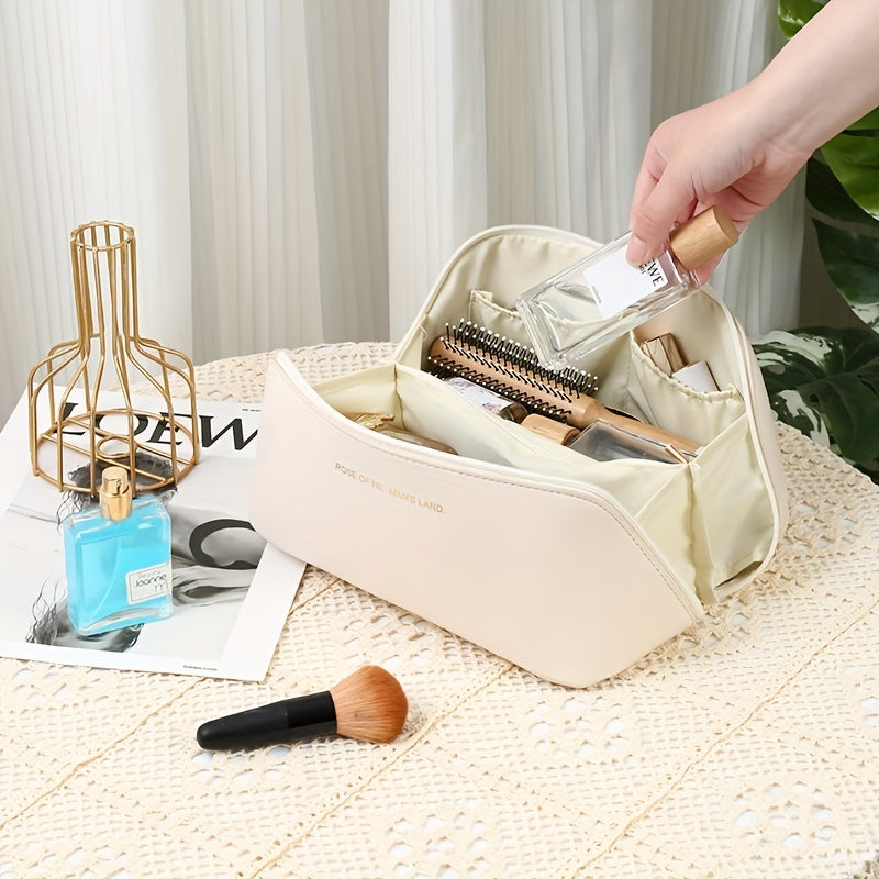 Large Capacity Travel Cosmetic Bag For Women Portable Makeup Organizer